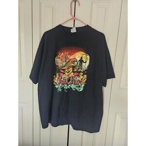 Cedar Point Halloweekends Scarecrow Slasher Haunt Black Tee t shirt XL